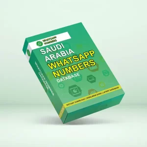 Saudi Arabia WhatsApp Number Database